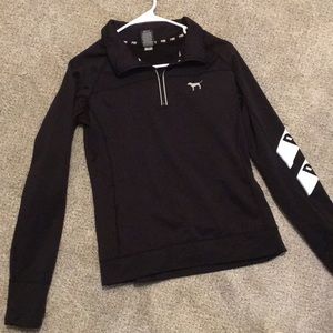 Pink Workout Half Zip